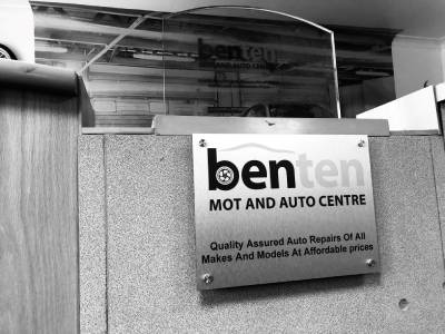 The Benten MOT & Auto Centre reception